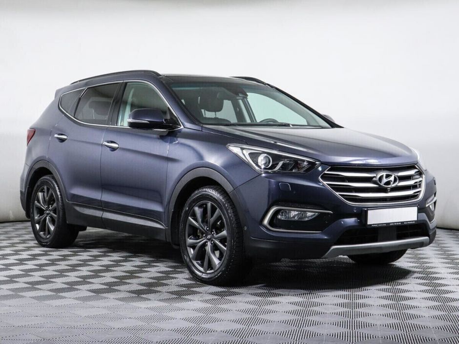 Hyundai Santa Fe 2.2 АКПП, 2017, 81 000 км фото 3